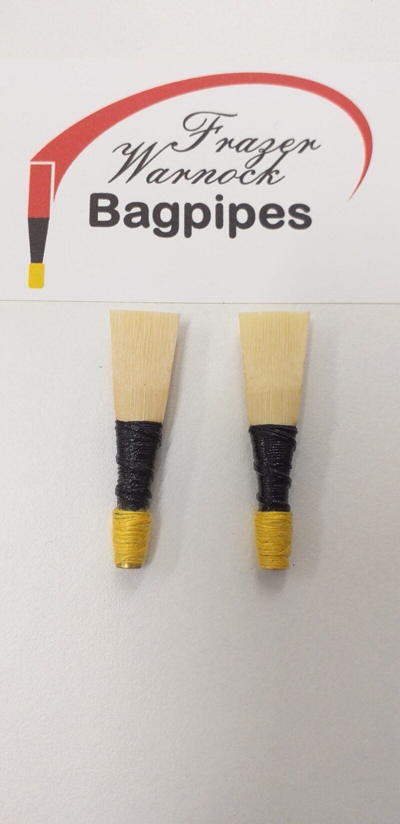 Pipe Chanter Reeds (Brass Staple) Frazer Warnock Bagpipes